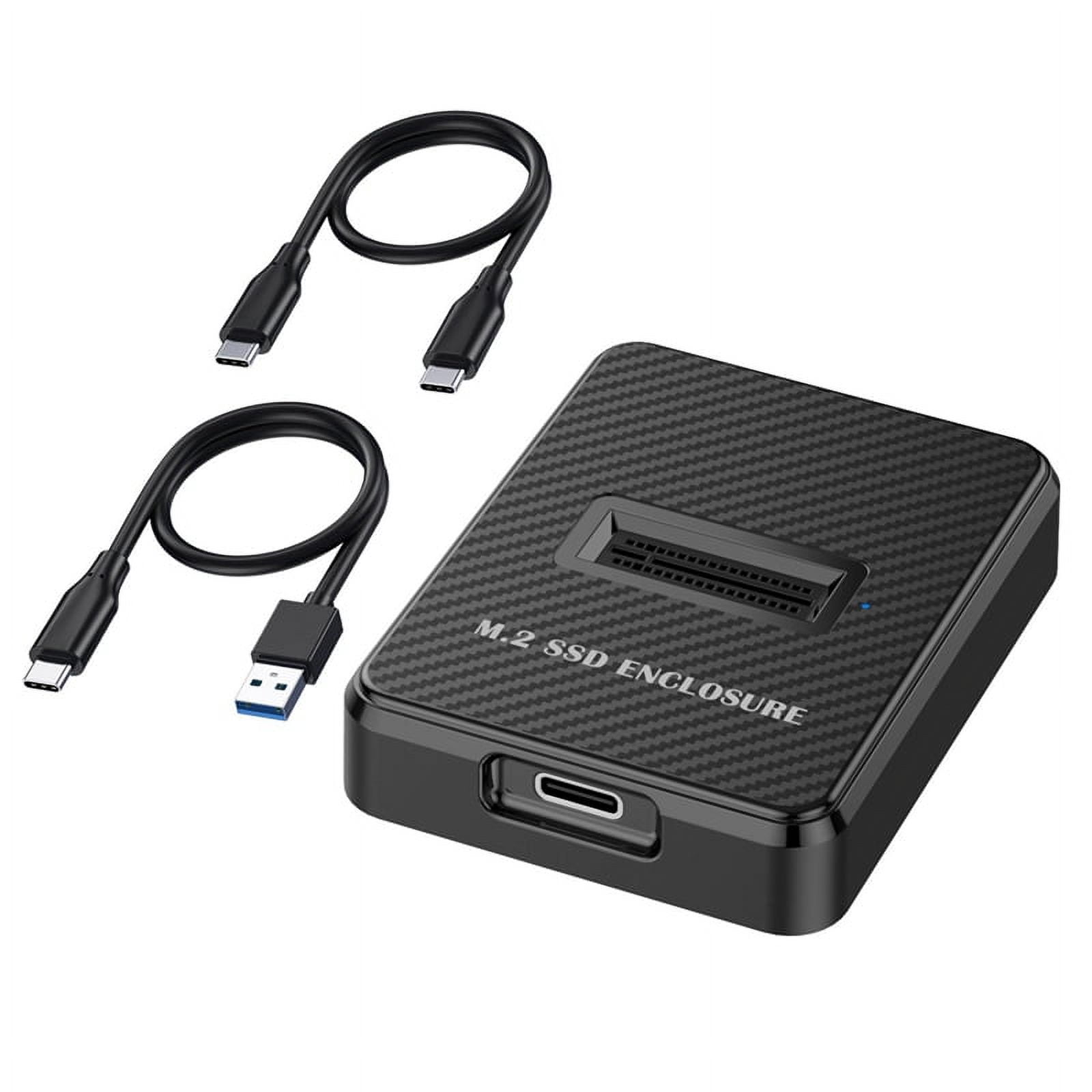 10Gbps Single Bay M.2 SSD Enclosure Hard Disk External Box SATA NGFF ...