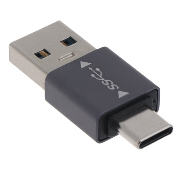 10Gbps USB Male to Type C Male Adapter Super Speed Data Sync Charging Conversion Adaptor Converter for Laptops