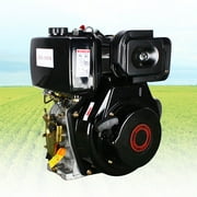10HP 406cc 4-stroke Tiller Diesel Engine Single Cylinder Motor Air Cooling 186F