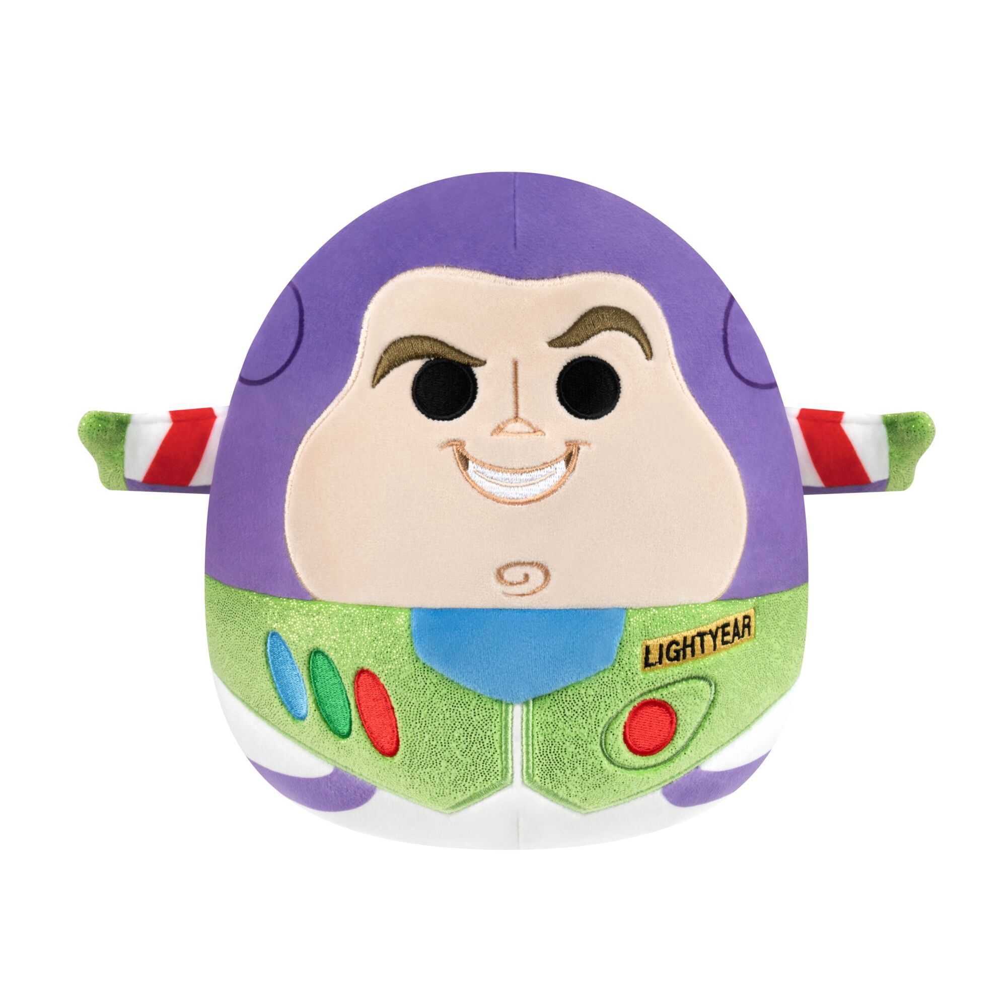 Squishmallows Official Plush 10 inch Disney Buzz Lightyear Glitter - Childs Ultra Soft Stuffed Animal Toy