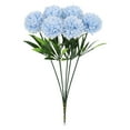 thumbnail image 1 of 10In Artificial Hydrangea Flowers Real Touch 3D Print Flowers for Wedding Centerpieces Bouquets DIY Floral Decor Home Decoration with Stems, 1 of 8