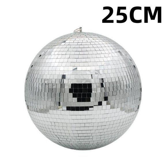 10In Mirror Glass Disco Ball Large DJ Dance Home Party Bands Club Stage Lighting