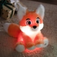 thumbnail image 1 of 10Inch Color Changing LED Light Up Fox Plush Toy, 7-Color Glow Stuffed Animal for Night Light, kidds Gift and Room Decor, 1 of 4