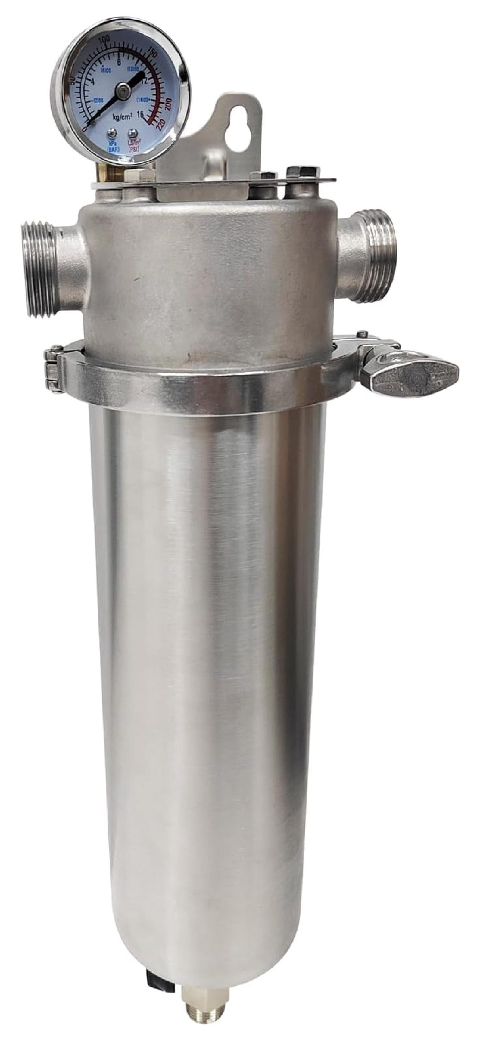 10Inch Corrosion-resistant Stainless Steel Filter 1Inch NPT High Flow ...