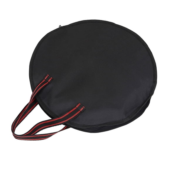 10Inch Dumb Drum Bag Oxfords Cloth Snare Drum Case Carrying Bag with Rustproof Zippers Dumb Drum Practice Pad Bag