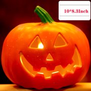 10Inch Halloween Pumpkin Lights Festival Scene Ambience Layout Ornament Decoration Hair Big Pumpkin
