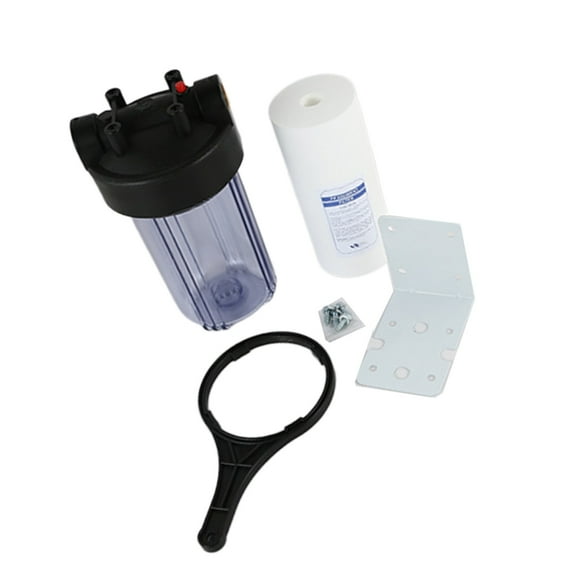 10Inch Whole Houses Water Filter System Pipeline Pre Filter ABS Texture