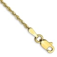 thumbnail image 1 of 10K 1.5 mm Extra-light D-C Rope Chain, 1 of 1