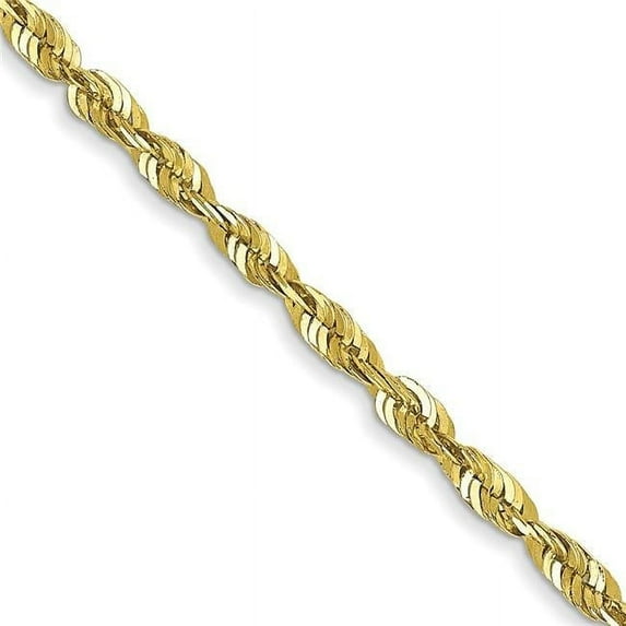 10K 1.8 mm Extra-light D-C Rope Chain