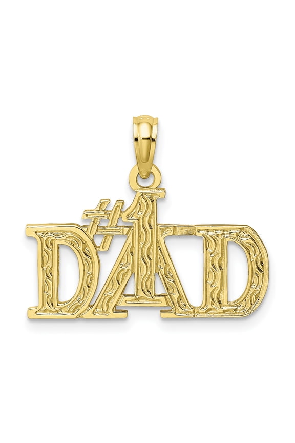 10K #1 DAD Pendant 10C3024
