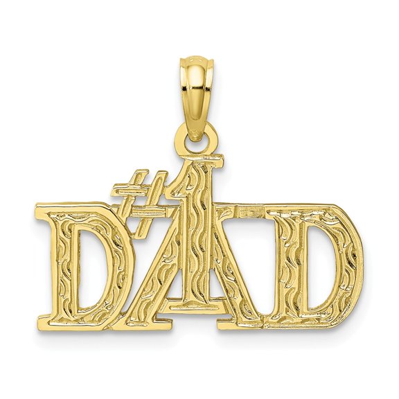 10K #1 DAD Pendant 10C3024