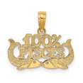 thumbnail image 1 of Finest Gold 10K 100 Percent Pisces Zodiac Charm, 1 of 4