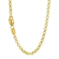 thumbnail image 1 of 10K 16" Yellow Gold 2.30mm Diamond Cut Rolo Chain with Lobster Clasp, 1 of 5