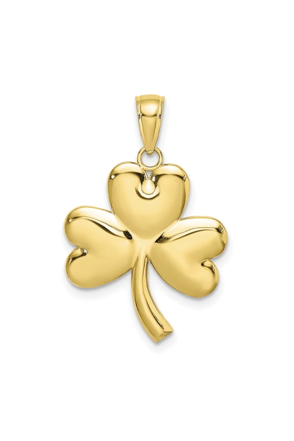 10K 3-Leaf Clover Charm 10K7240