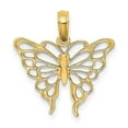 thumbnail image 1 of 10K Butterfly Charm, Yellow, 1 of 1