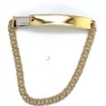 thumbnail image 1 of 10K CHINO LINK ID BRACLET 6", 1 of 1