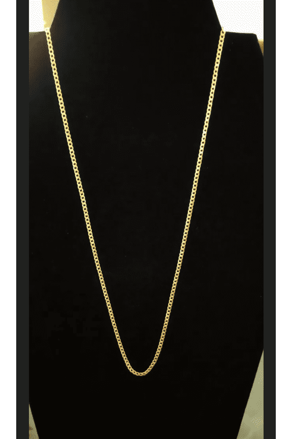 10K Gold 20 inch Cuban Link Necklace