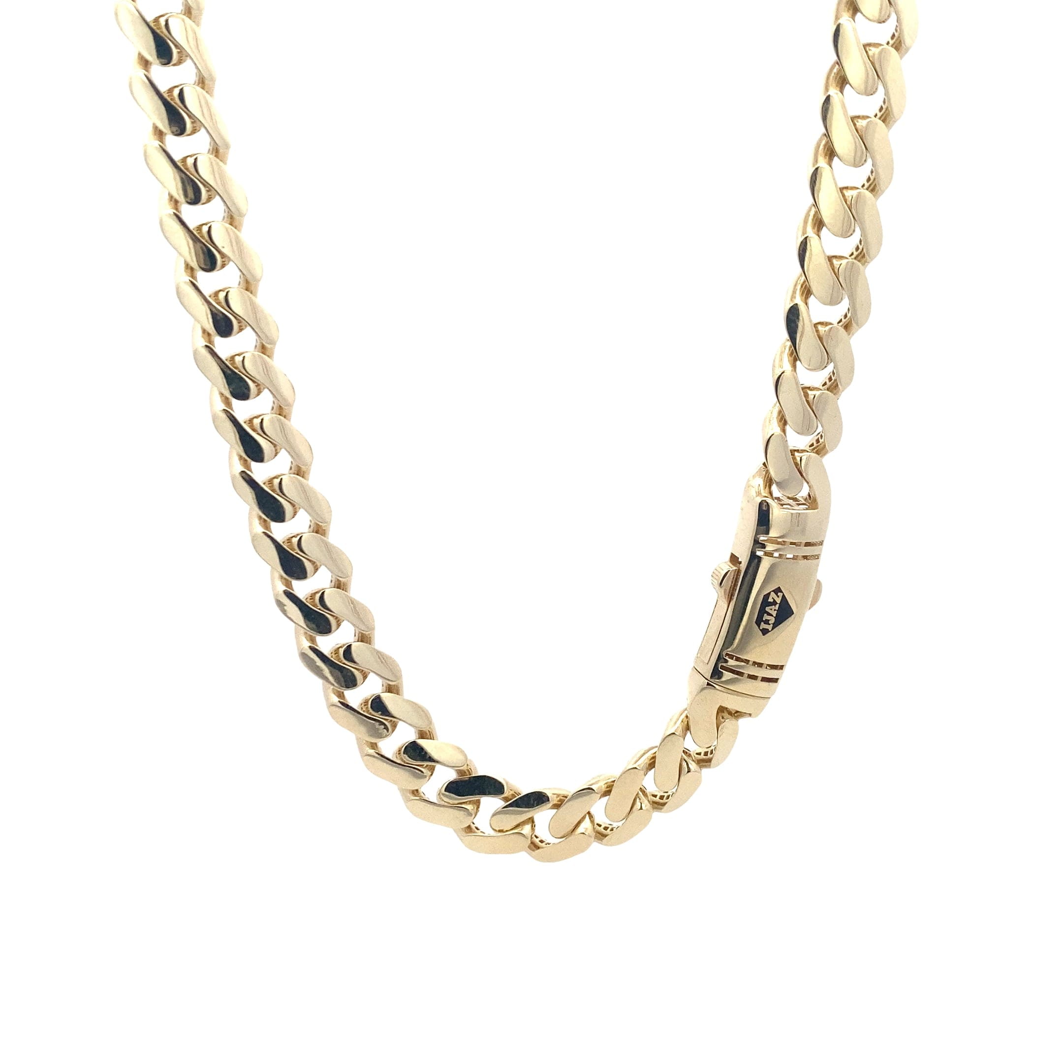 IJAZ JEWELERS 10K Gold High Polish Cuban Chain 20 9.2Mm