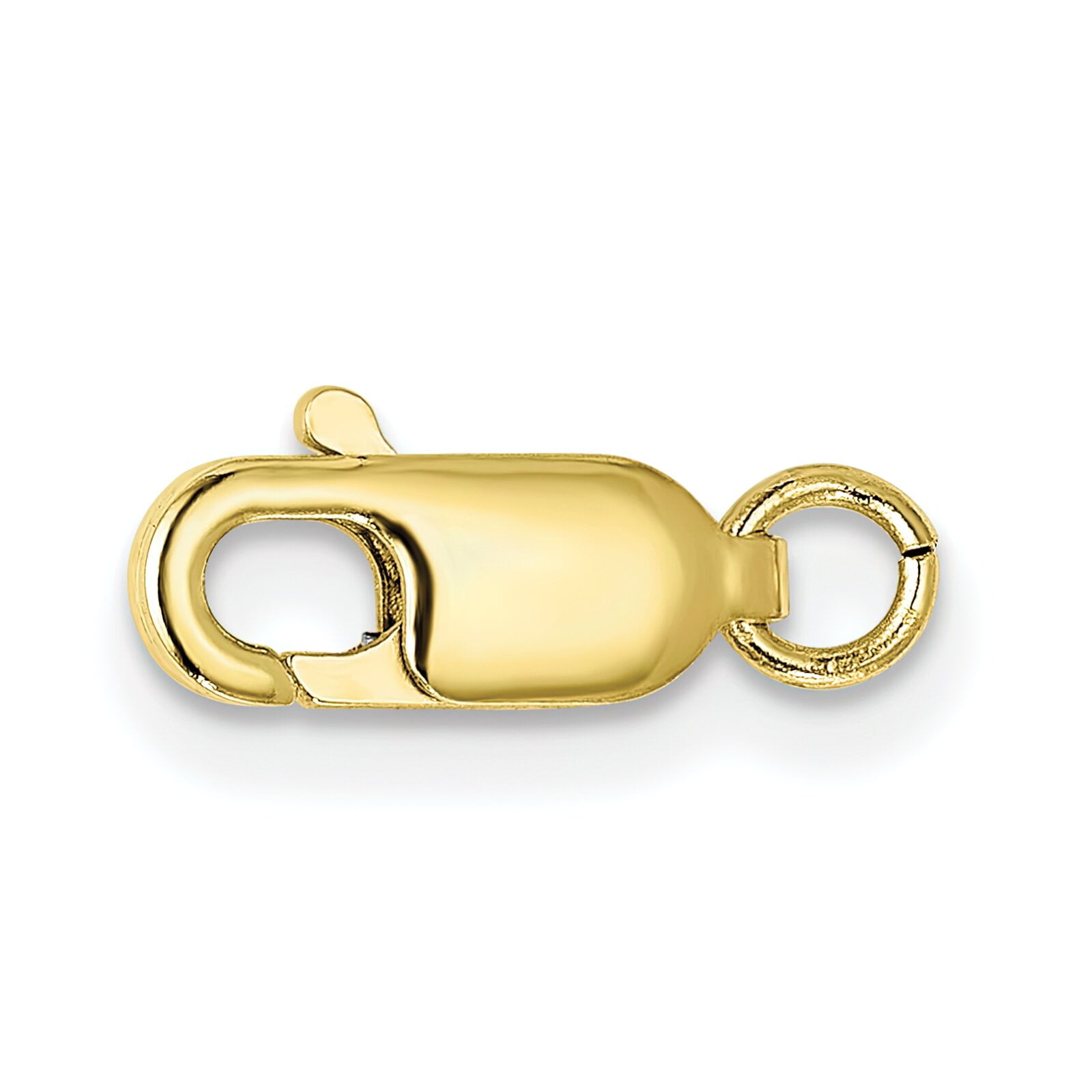 10K Gold Lobster Clasp w/Jump Ring 11.7mm