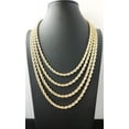 thumbnail image 1 of 10K Gold Rope Chain Gold Rope Chain Necklace 6mm 20-26 inches, 10K Gold Rope Chain, 10K Gold Chain,  Men Women,Rope Chain Necklace (Necklace length:20;), 1 of 4