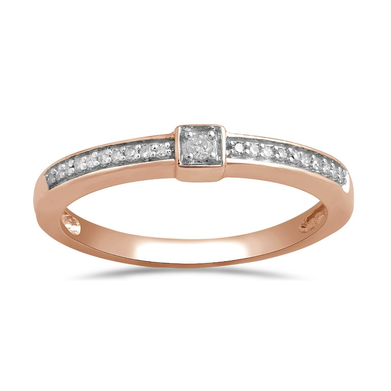 10K PG White Diamond Fashion Ring