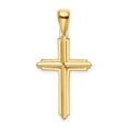 thumbnail image 1 of 10K Polished Cross Charm, 1 of 4