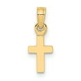 thumbnail image 1 of 10K Polished Mini Cross Charm, 1 of 5