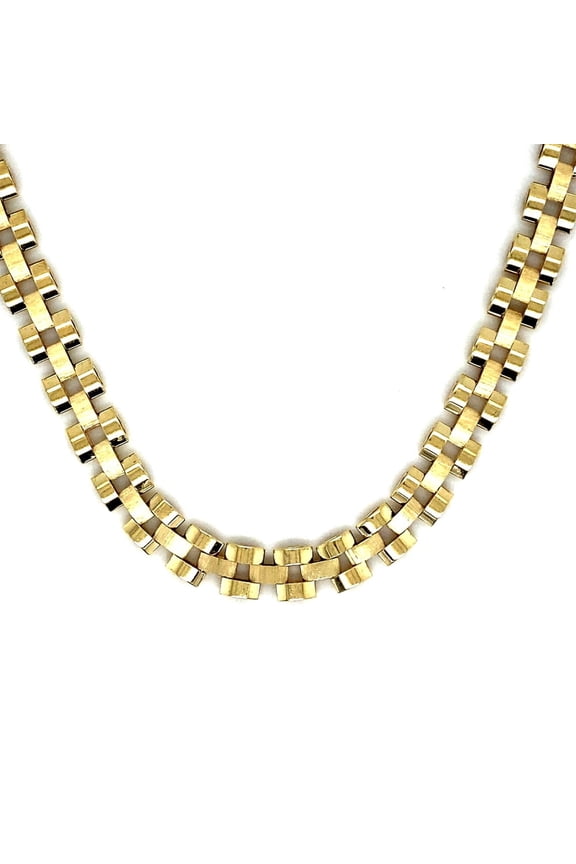 10K RX Watch Link Adult Unisex Chain (6, 24")