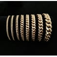 thumbnail image 1 of 10K Real Gold Miami Cuban Chain Bracelet , 10k Yellow Gold 3-11.5 mm Men and Women,10K Gold Chain,10k Real Gold Miami Cuban Bracelet (Bracelet width:5.9; Bracelet length:8;), 1 of 10