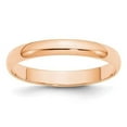 thumbnail image 1 of 10K Rose Gold 3 mm LTW Half-Round Band - Size 7.5, 1 of 1