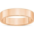 thumbnail image 1 of 10K Rose Gold 5mm Ltw Flat Band Size 10 Made In United States 1rfll050-10, 1 of 4