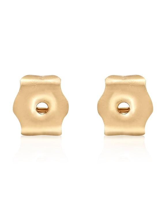10K Rose Gold Replacement Earring Backs