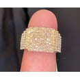 thumbnail image 1 of 10K SOLID YELLOW GOLD 2.50 CARAT REAL DIAMOND ENGAGEMENT RING WEDDING PINKY BAND, 1 of 1