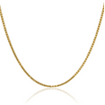 thumbnail image 1 of 10K Solid Yellow Gold 1.5mm Box Link Chain Necklace, 1 of 4