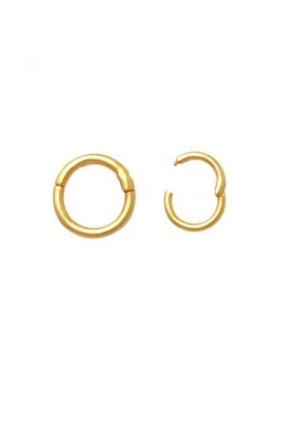10K Solid Yellow Gold Cartilage Clicker
