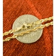 thumbnail image 1 of 10K Solid Yellow Gold Necklace Rope Chain 16'' - 30" 1mm 1.5mm 2mm 2.5mm 3mm 4mm (2.5mm,24"), 1 of 1