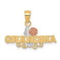 thumbnail image 1 of 10K Two-Tone with White Rhodium No.1 Grandma Charm, 1 of 1