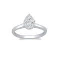 thumbnail image 1 of 10K WHITE GOLD FOREVER BRIDE 3/8 CTTW BRIDAL RING, 1 of 2