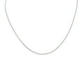 thumbnail image 1 of 10K White Gold 1.5mm Diamond Cut Gourmette Chain with Spring Ring Clasp - 22 Inch, 1 of 5