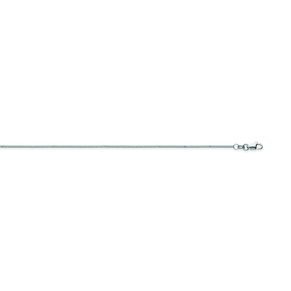 10K White Gold 1.82 Wheat Chain in 16 inch, 18 inch, 20 inch, & 24 inch