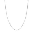 thumbnail image 1 of 10K White Gold 20" 3.00mm D/C Rope Chain Necklace w/ Lobster Lock - Women, 1 of 4