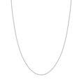 thumbnail image 1 of 10K White Gold 30" 2.00mm Hollow Rope Chain Necklace w/ Lobster Lock - Women, 1 of 4