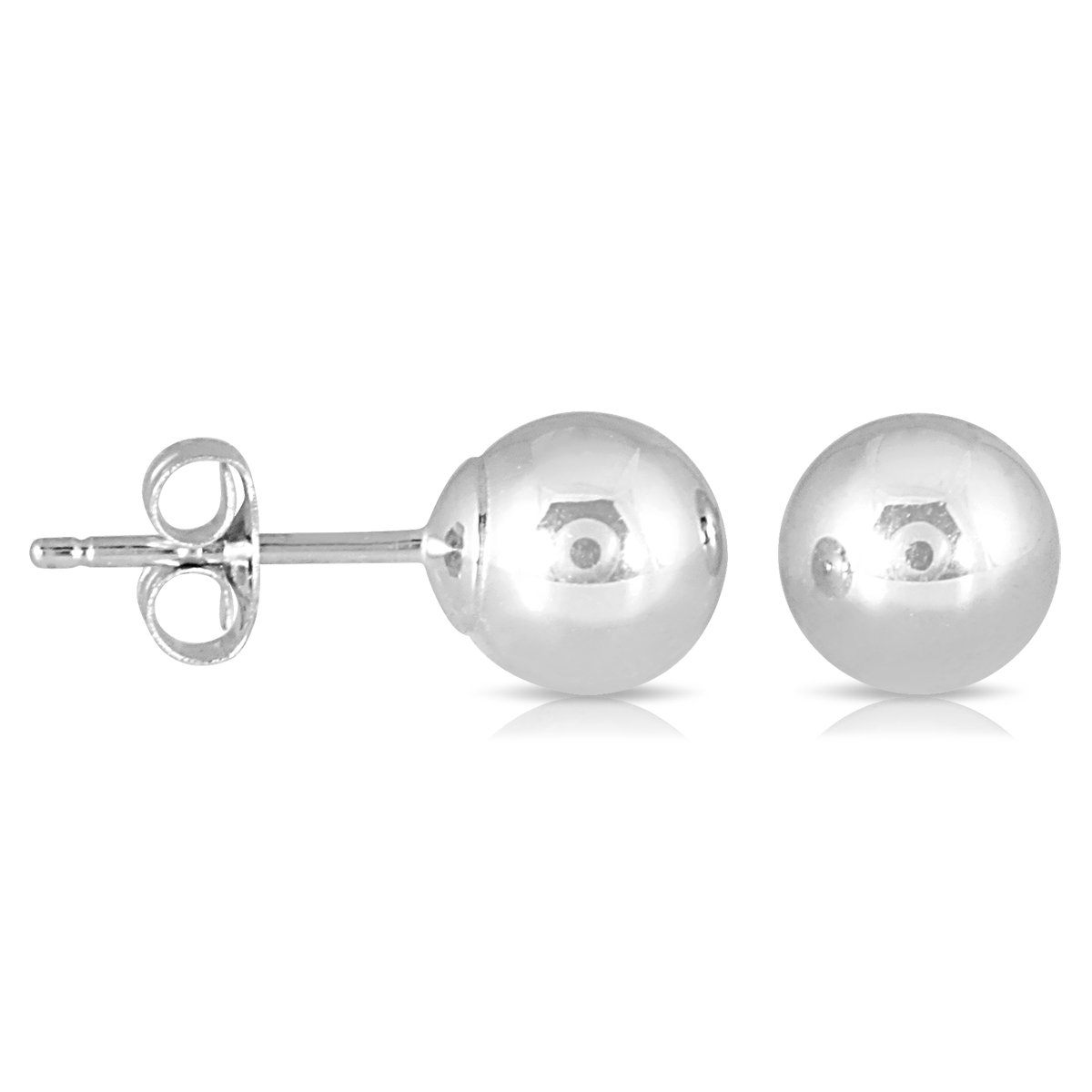 Brilliance Fine Jewelry 10K TriColor Gold 4mm Ball Stud Earrings Set