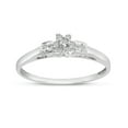 thumbnail image 1 of 10K White Gold Diamond Cluster Ring, 1 of 6