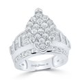 thumbnail image 1 of 10K White Gold Round Diamond Bridal Engagement Nicoles Dream Collection Ring - 3 CTTW, 1 of 1
