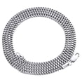 thumbnail image 1 of 10K White Gold Solid Franco Box Chain Closed Link 1.80 Necklace 22 Inches, 1 of 6