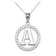 Origin Jewelry - Triple Circle Necklace | Layered Circles - Multi-strand: White Gold