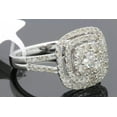 thumbnail image 1 of 10K WHITE GOLD 1.25 CARAT WOMENS REAL DIAMOND BRIDAL WEDDING ENGAGEMENT RING, 1 of 2