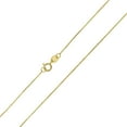 thumbnail image 1 of 10K Yellow Gold 0.5MM Flat Cable Chain with Spring Ring Clasp - 18 Inch, 1 of 6