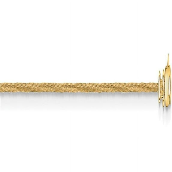 10K Yellow Gold 0.85 mm 18 in. Spiga Chain